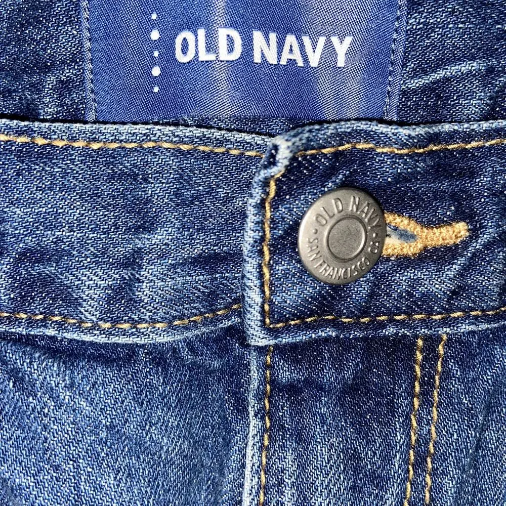 Old Navy Denim Shorts Girls Size 14 Cuff Hem NWT *